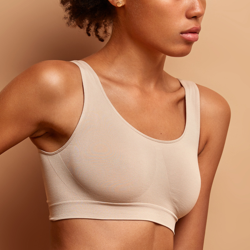 breast reconstruction young woman's chest
